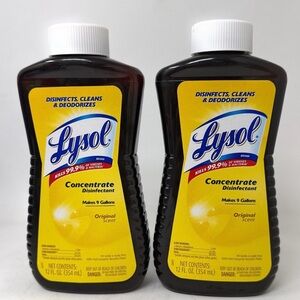 Lysol Concentrate Disinfectant - Yellow